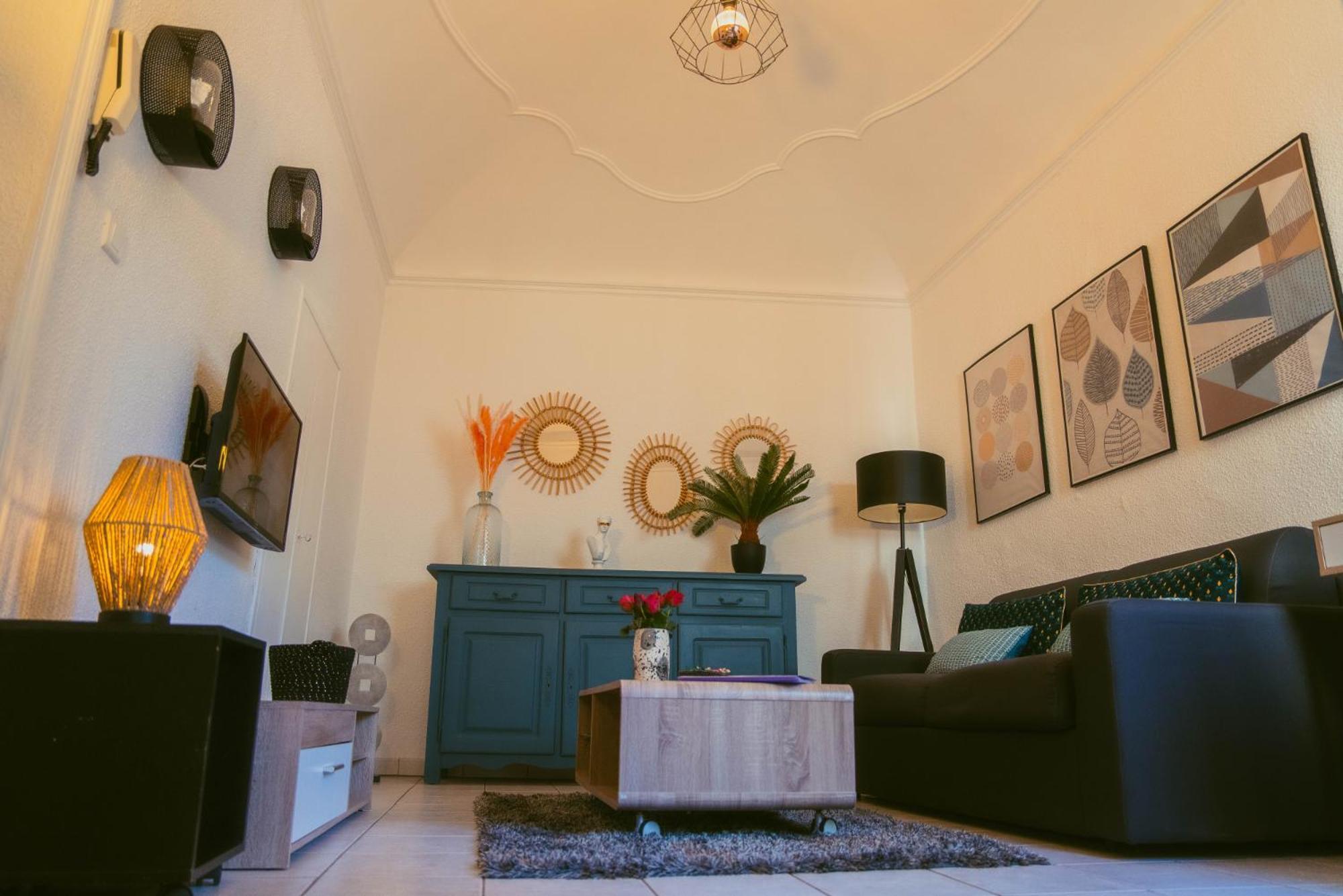 Appartement Cosy Ideal Pour 2 Personnes A โอเบอนา ห้อง รูปภาพ